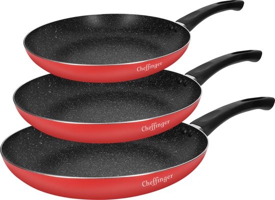3 vnt. keptuvių "Cheffinger"