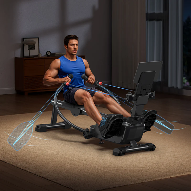 Magnetinis irklavimo treniruoklis "Merach"