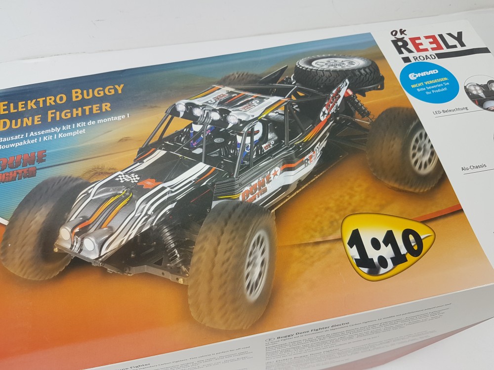 RC automobilis - konstruktorius Reely Elektro Buggy Dune Fighter, Каталог