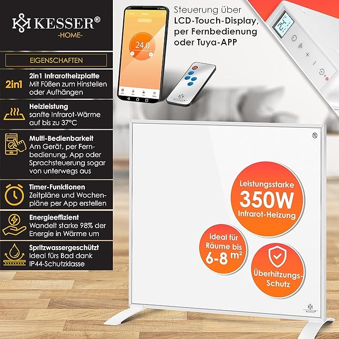 IR šildytuvas "Kesser", 350 W