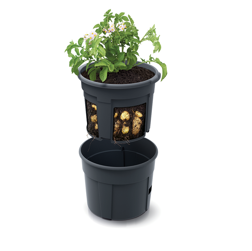 3 vnt. vazonų bulvėms sodinti "Garden"