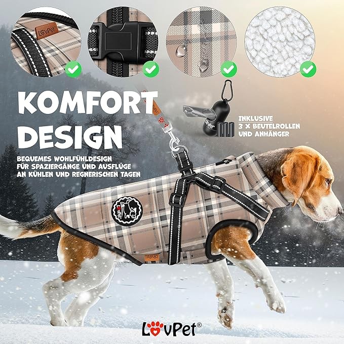 Striukė šunims "LovPet", 30 d.