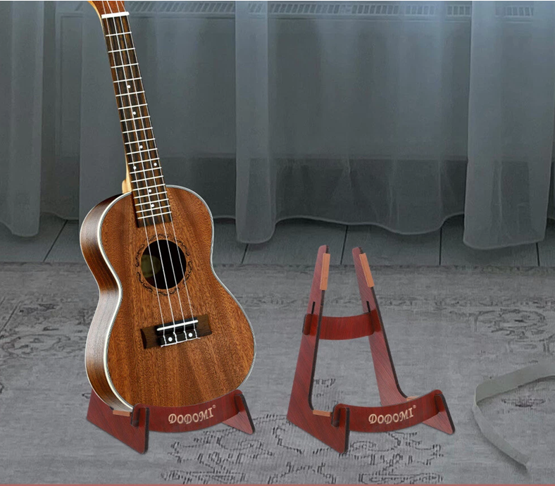 2 vnt. medinių gitaros stovų "Dodomi"