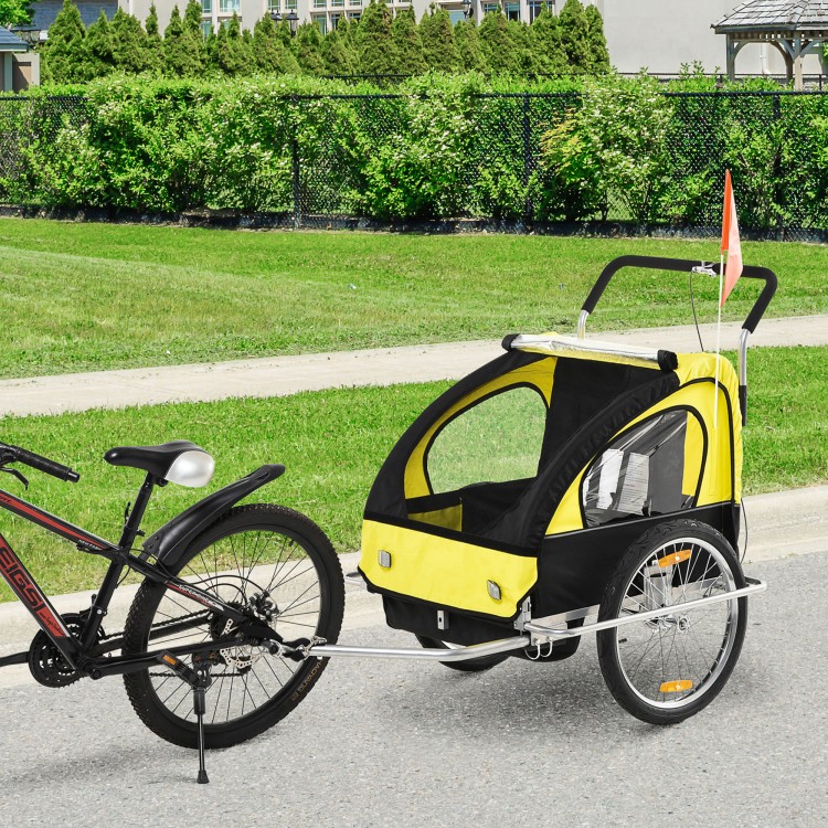 Dviračio priekaba - vežimėlis vaikams "HomCom"