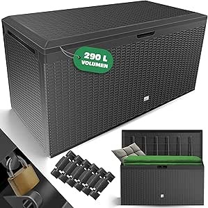 Plastikinė daiktadėžė "Kesser", 290 L.