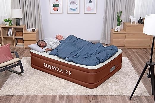 Čiužinys su integruota pompa "Bestway AlwayzAire", 203 x 152 x 51 cm.
