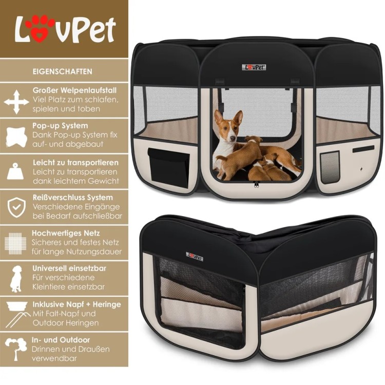 Pop - Up maniežas augintiniui "LovPet"