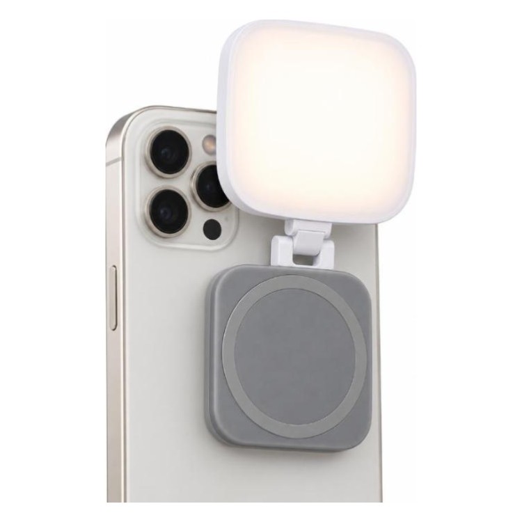Magnetinis LED apšvietimas telefonui