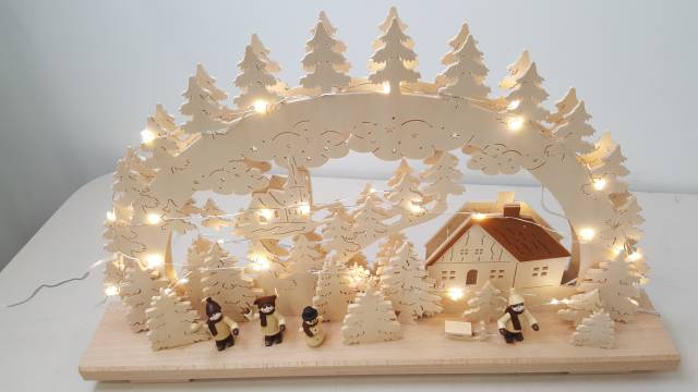 Kalėdinė LED dekoracija, 60 x 30 cm.