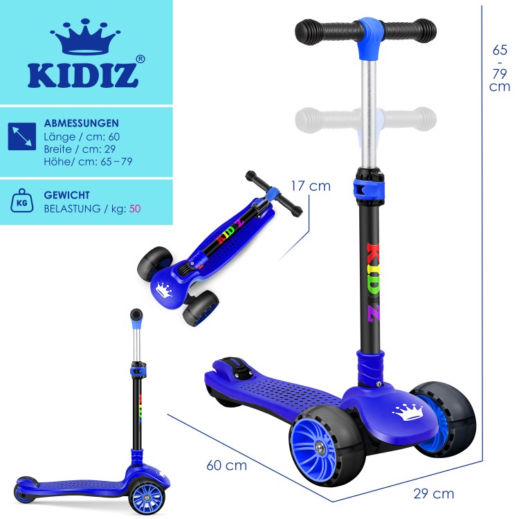 Vaikiškas paspirtukas "Kidiz X-Pro2"