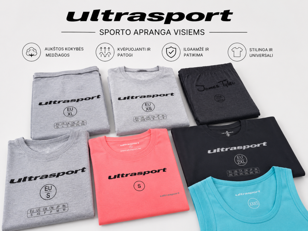 Įvairių rūbų rinkinys "Ultrasport"