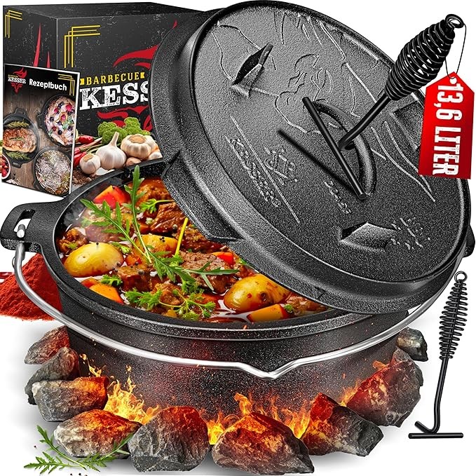 Ketaus puodas "Kesser", 13,6 L, su defektu