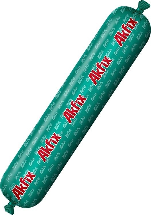 Greito stingimo statybinis sandariklis ir klijai "AKFIX 637FC" (baltas) 600ml x 12 vnt