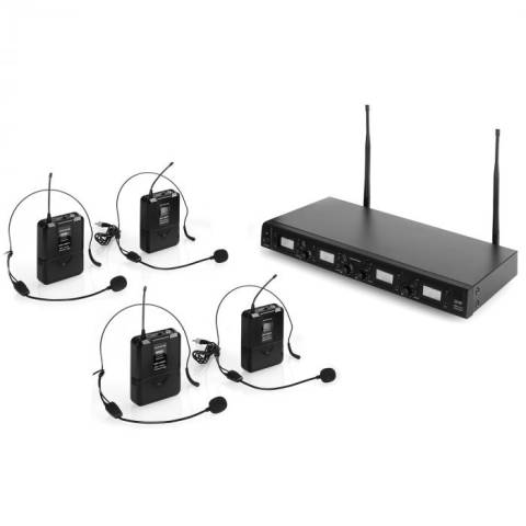 Mikrofonų sistema "Malone BR4-UHF-550-Quartett 2"
