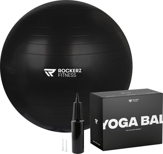 Gimnastikos kamuolys "Rockerz Fitness" ø75 cm.
