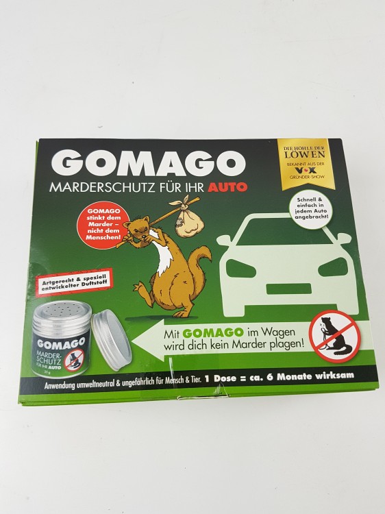 Automobilių apsauga nuo graužikų Gomago, Katalogas