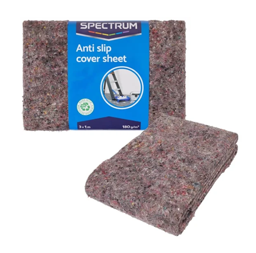 4 vnt. tekstilinių neslystančių apsaugų "Spectrum", 3 x 1 m.