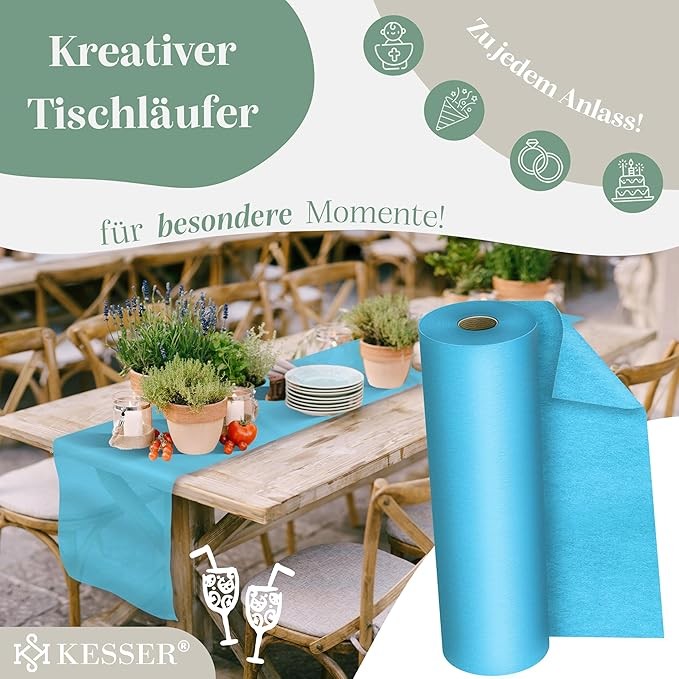 Matuojamas stalo takelis "Kesser", 30 cm x 25 m.