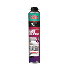 Greito stingimo klijuojančios putos "AKFIX 967P", 750ml. x 12 vnt.