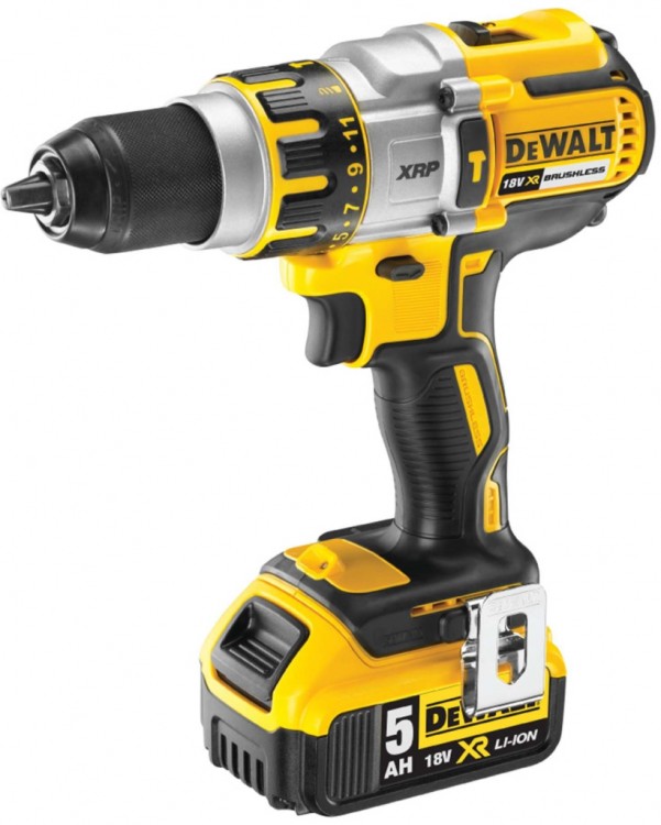 Akum. suktuvas - gręžtuvas "DeWalt DCD996P2", su defektu