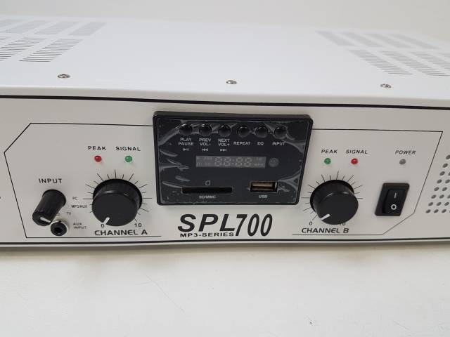 "Skytec SPL-700" stiprintuvas (2 x 350 W)