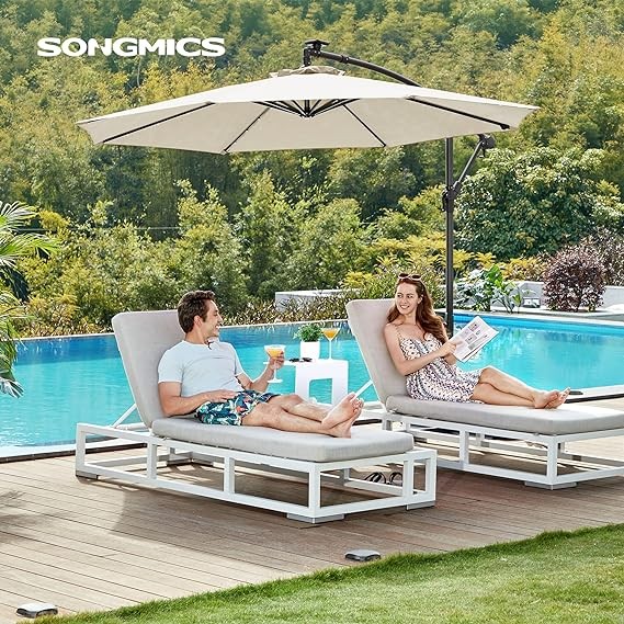 Lauko skėtis "Songmics", ø3 m.