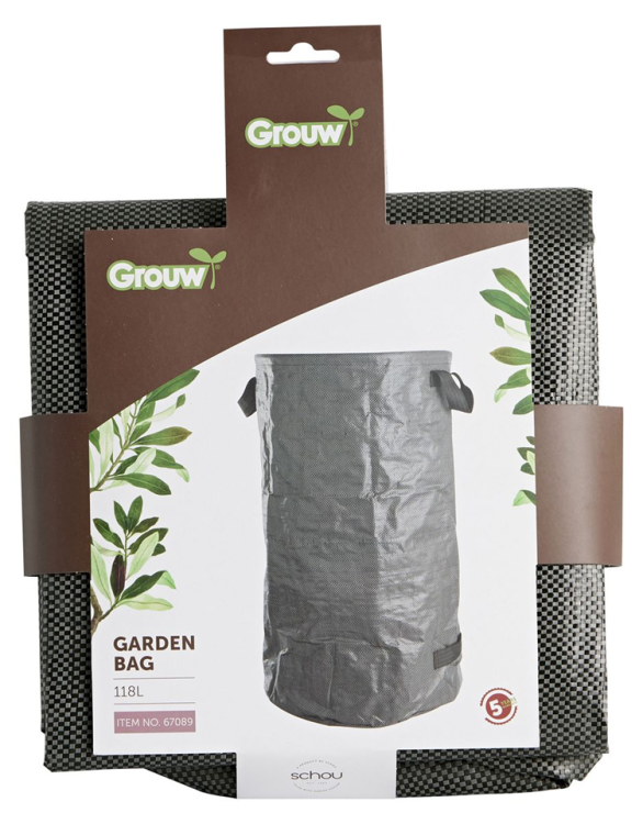 2 vnt. sodo maišų "Grouw", 118 L.