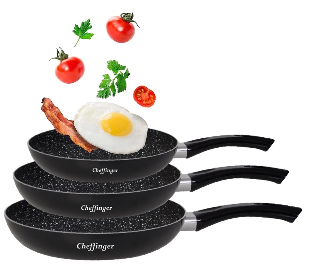 3 vnt. keptuvių "Cheffinger"