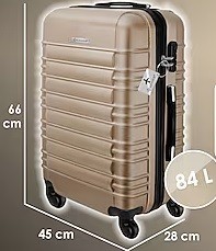 Lagaminas "Kesser", L d.